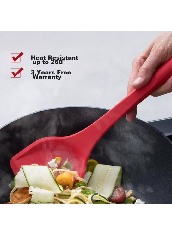 Woll Kitchen Silicone Accessories, Large And Small Spatulas, 2-piece Set - Image 3