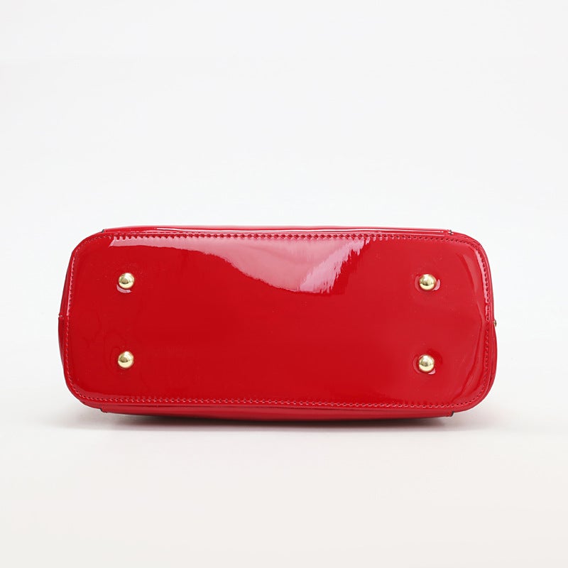Women's PU Leather Tote Bag with Steel Frame - Image 3