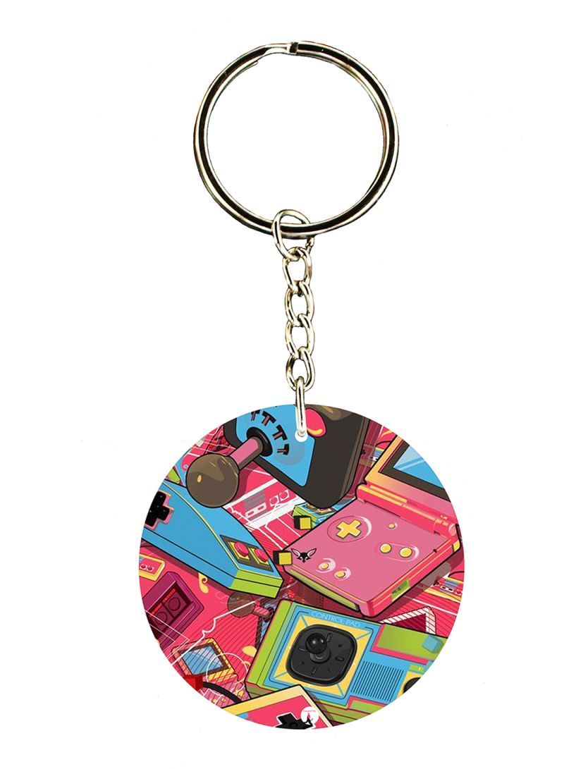 RKN Consoles Double Side Printed Keychain