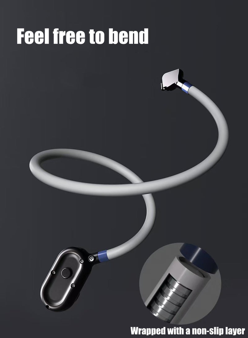 Magnetic Neck Phone Holder, Phone Holder Free Hold POV/Vlog, Flexible Phone Neck Stand Chest Stand Video Recording, For iPhone 15 14 13 12 Series - Image 2