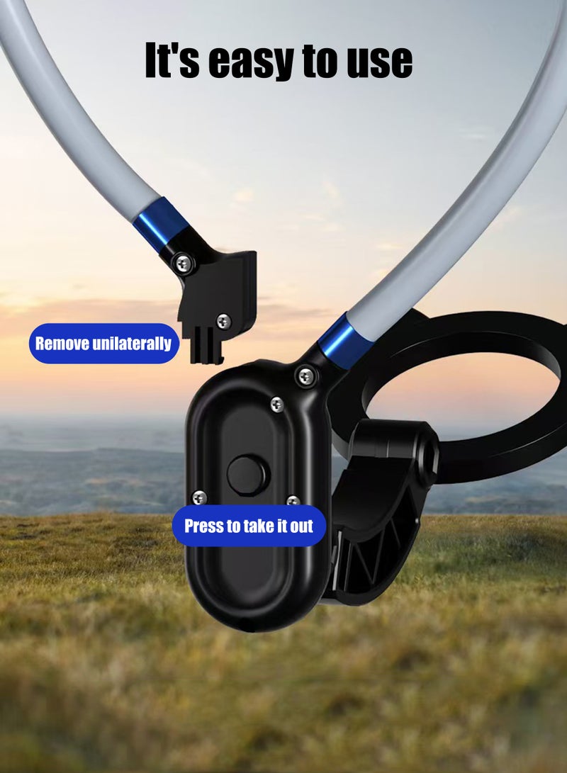 Magnetic Neck Phone Holder, Phone Holder Free Hold POV/Vlog, Flexible Phone Neck Stand Chest Stand Video Recording, For iPhone 15 14 13 12 Series - Image 5