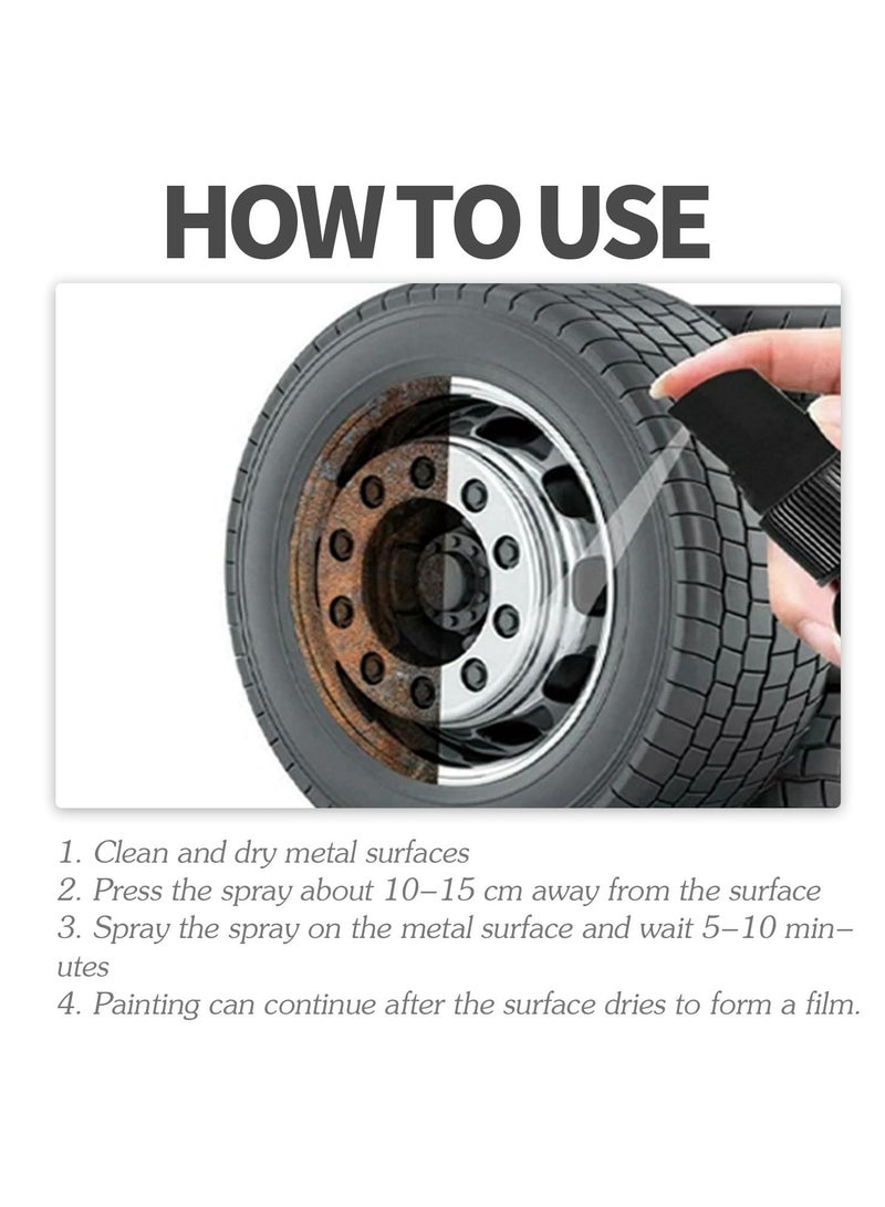 Zikra Anti Rust Conversion Agent Spray, Rust Remover Spray, Multifunctional Rust Remover for Metal, Rust Converter for Metal, Ironfree Rust Converter Spray, Car Rust Converter, Rust Removal Spray for Car - Image 5