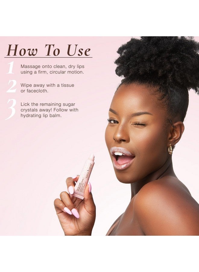 sara happ Confetti Cake Lip Scrub: Exfoliate, Moisturize, Smooth Lips with Almond Oil and Vitamin E, Enhance Lip Color - Image 5