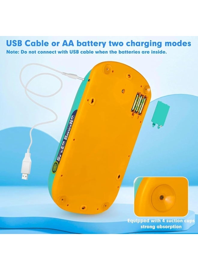 واحة الألعاب لعبة عجلة قيادة مغامرة سفينة الفضاء - لعبة محاكاة قيادة تفاعلية مع أضواء وموسيقى، لعبة تعليمية للأطفال من سن 3 إلى 6 سنوات، هدية تظاهر ممتعة للأولاد والبنات - Image 2