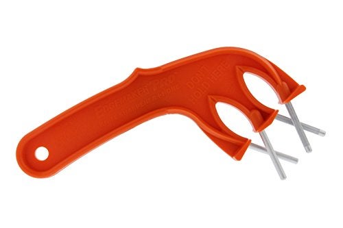 Thexton The Edgemaker Knife Sharpener Pro 331- Perfect for Sharpening & Honing any Blade, Durable, Safe & Easy to Use- Orange - Image 2