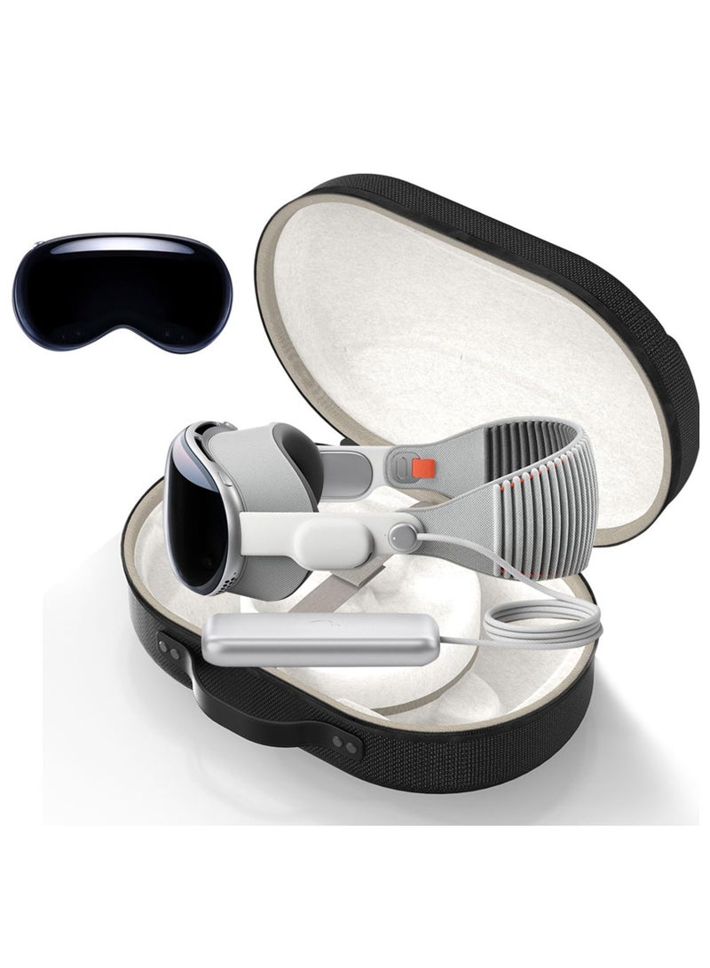 Carrying Case Compatible for Vision Pro Handle Bag Storage Bag Fits for Vision Pro VR Glasses Drop-Proof Scratch-Resistant Portable Bag  - Image 3
