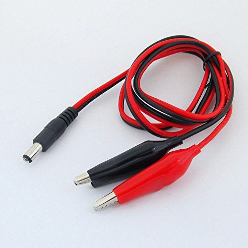 PGSA2Z™ DC Plug Barrel Jack to Alligator Clips PVC Wire - Image 4
