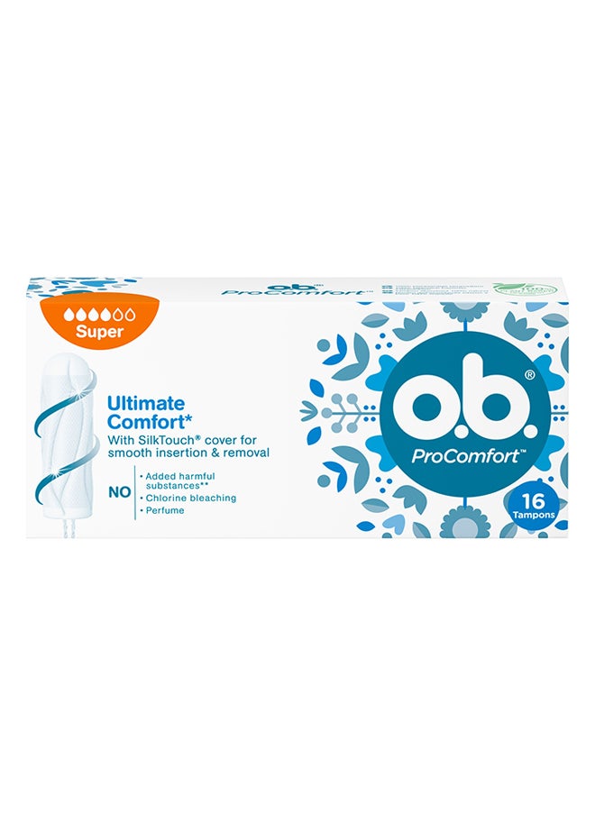o.b. Ultimate Comfort Super Tampons  - Image 1