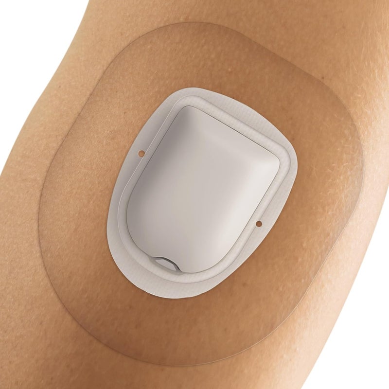 Fixic 25 Pack Adhesive Patches Perfect for Omnipod The Best Waterproof Adhesive Covers for Omnipod Sensors PreCut Back Paper Long Fixation for Your Sensor Transparent - Image 1