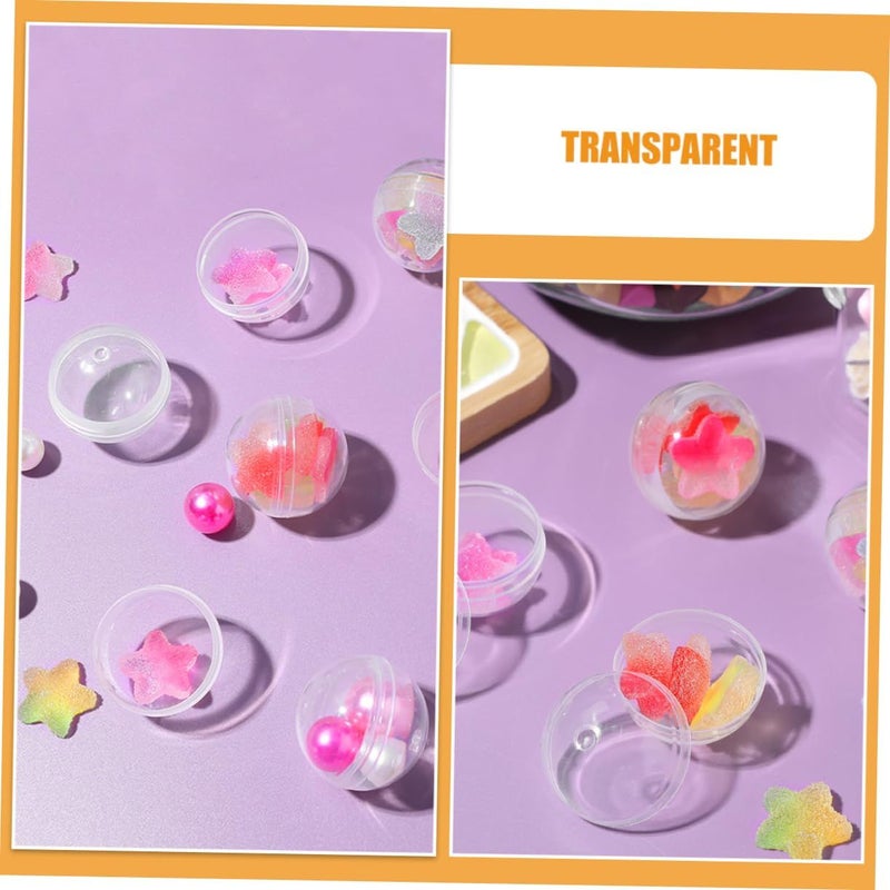 SUPVOX 150 Transparent Capsules for Bead Storage Craft Home Use - Image 4