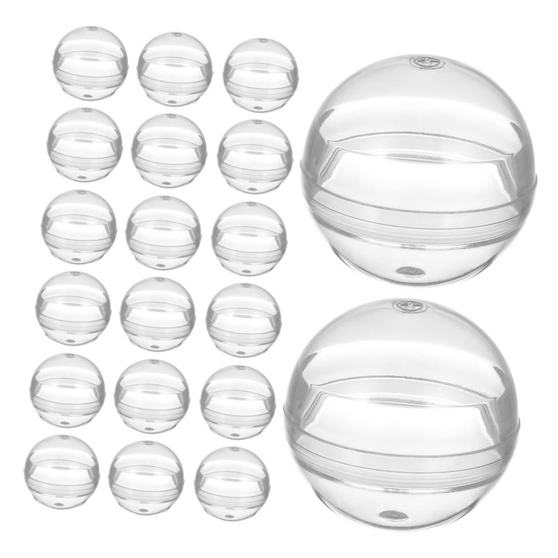 SUPVOX 150 Transparent Capsules for Bead Storage Craft Home Use - Image 2