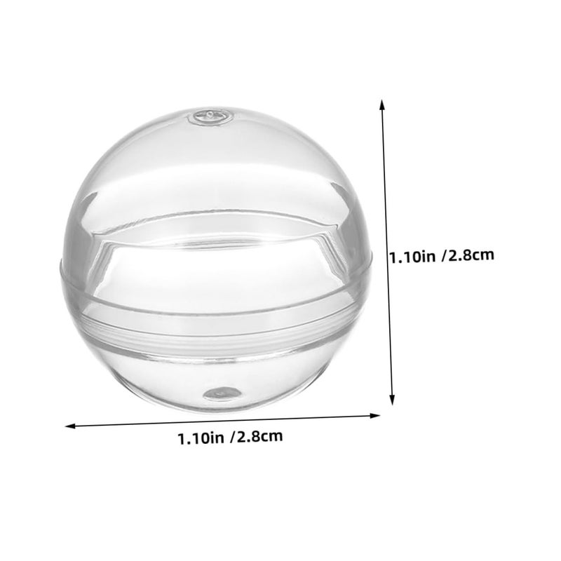 SUPVOX 150 Transparent Capsules for Bead Storage Craft Home Use - Image 3