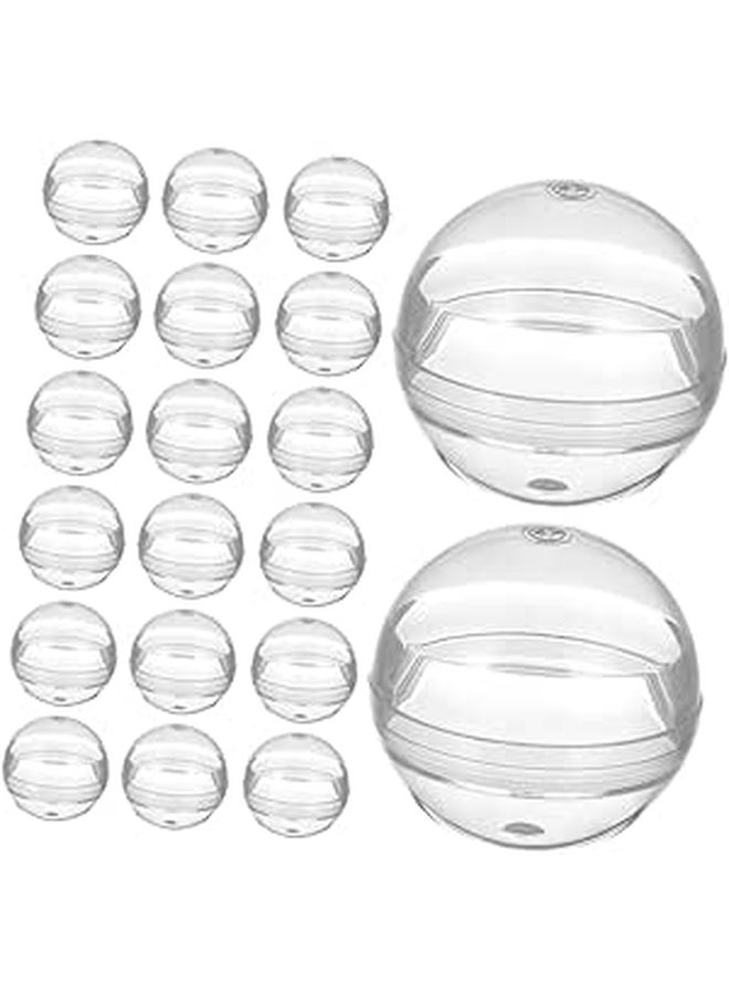SUPVOX 150 Transparent Capsules for Bead Storage Craft Home Use - Image 1
