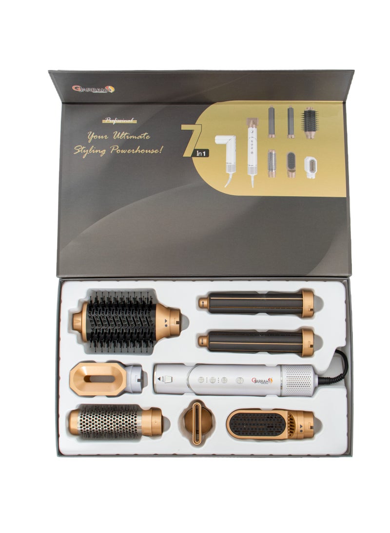 Gjarrah Multi-Use Hair Dryer with 7 Attachments and 90 Degree Foldable Handle  - Image 3