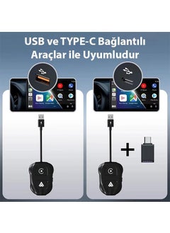 Polham Wireless Carplay Adapter Converter Compatible with Apple iPhone and Android, Ultra Fast Carplay Converter  - Image 4