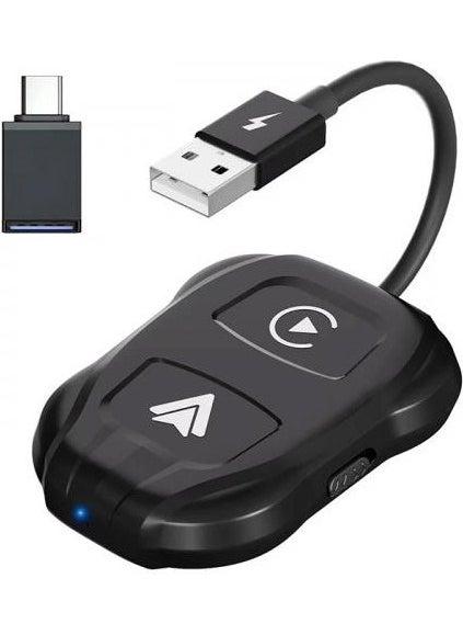 Polham - Wireless Carplay Adapter Converter Compatible with Apple iPhone and Android, Ultra Fast Carplay Converter - Image 1