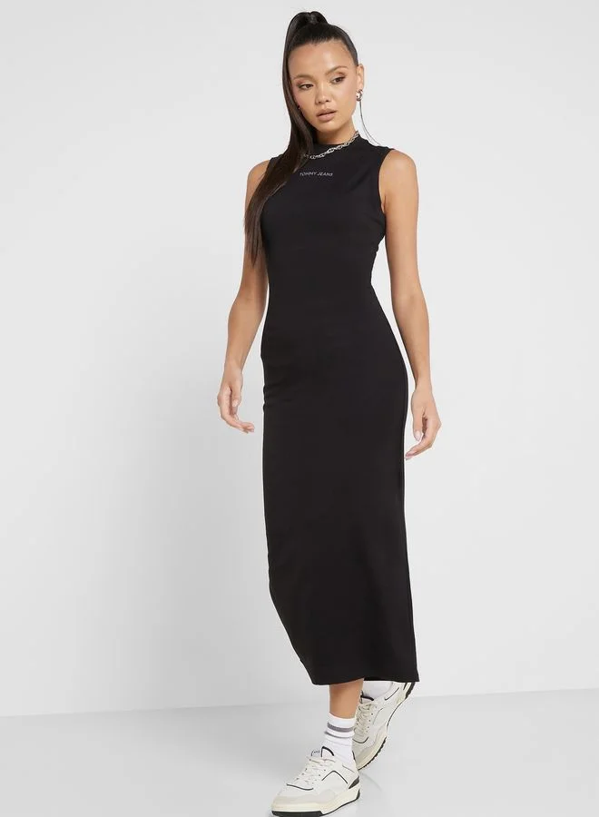 TOMMY JEANS Sleeveless Knit Dress
