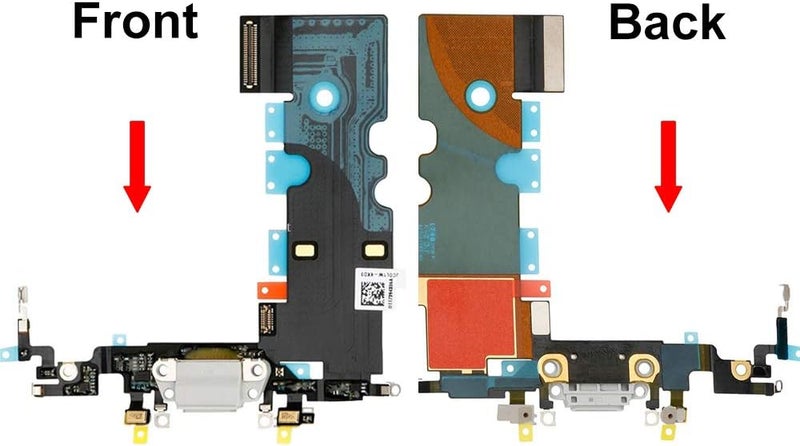 Mmobiel MMOBIEL Dock Connector Compatible with iPhone 8 Series  Charging Port Flex Cable  Headphone PortMicrophoneAntenna Replacement  Incl Screwdrivers  White  - Image 4