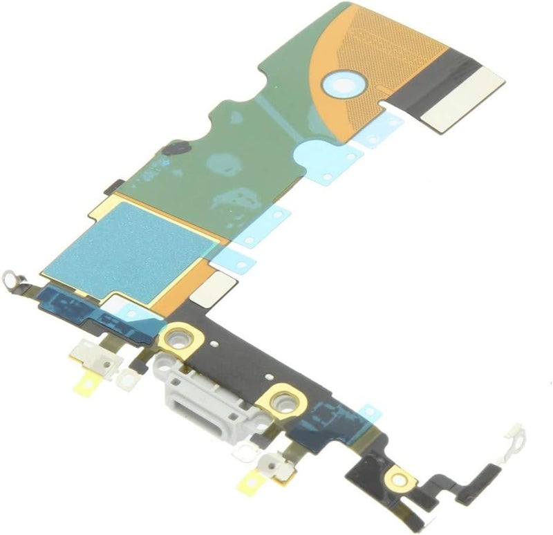 Mmobiel MMOBIEL Dock Connector Compatible with iPhone 8 Series  Charging Port Flex Cable  Headphone PortMicrophoneAntenna Replacement  Incl Screwdrivers  White  - Image 3