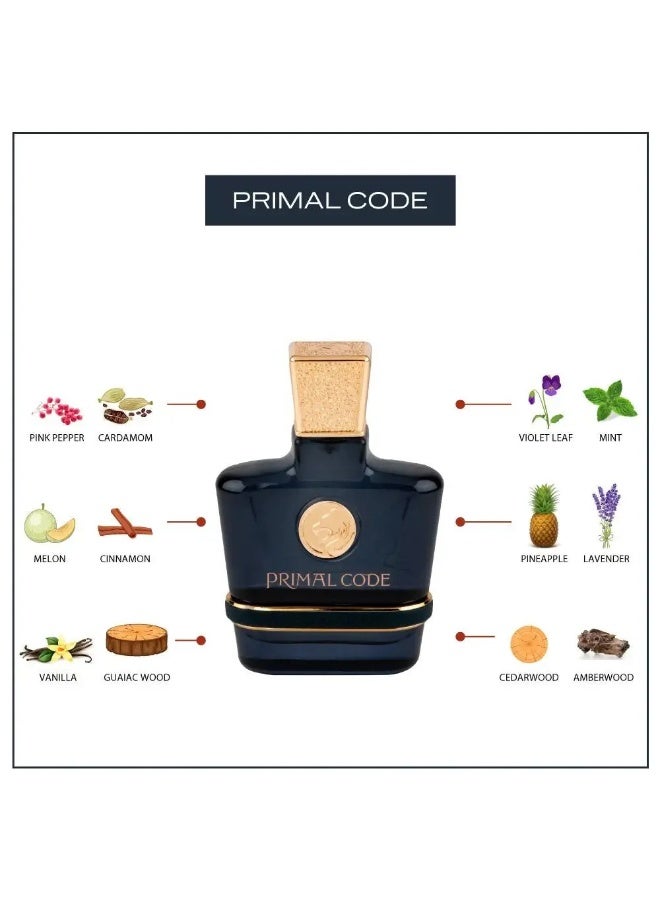 SWISS ARABIAN Primal Code Eau De Parfum 100Ml - Image 3