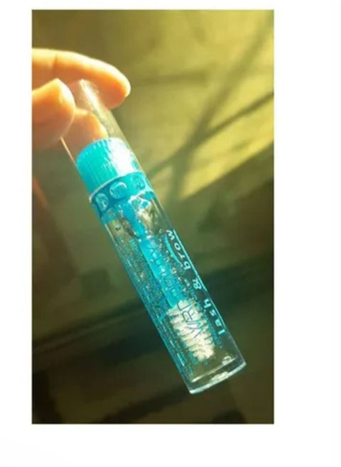 Mascara for eyelashes and eyebrows transparent