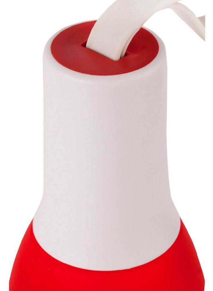 بيج ديزاين زجاجة مياه خالية من مادة BPA لون أحمر سعة 650 مل - Image 5