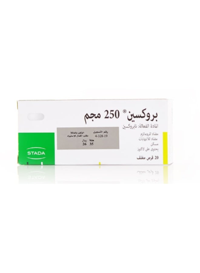 Proxen 250mg 20 Tablets