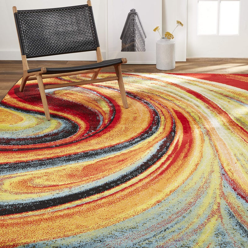 Home Dynamix Adja Modern Area Rug Splash 33 x 43