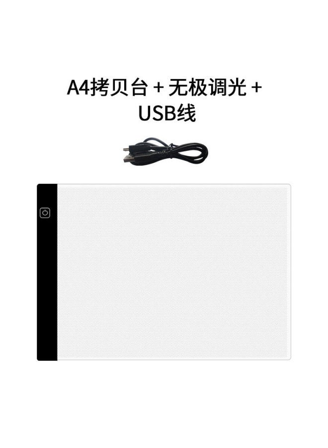 Jishengke Led Drawing Board Animation A4a3 Copy Table Copy Table Drawing Board Transparent Writing Table Copy Board Manufacturer - Image 1