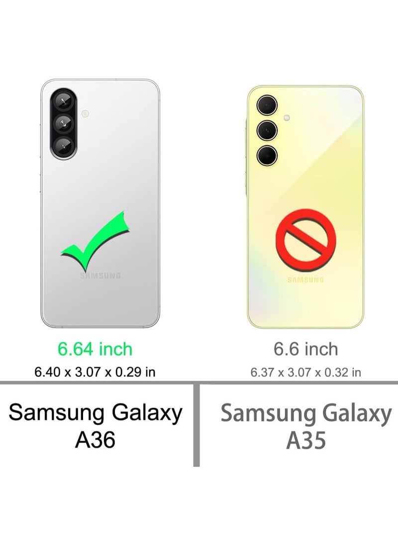 Generic - Flip Case for Samsung Galaxy A36, Card Holder Case with Auto Magnetic Closure, Smart PU Leather Protective Cover for Men Women compatible With Samsung Galaxy A36 - Image 1