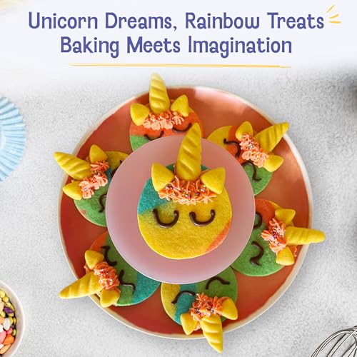 Baketivity x Duff Goldman Unicorn Cookies - Kids Baking Kit - Cooking Kits with Premeasured Ingredients, Decorating Supplies, STEM Activities - Kids Baking Sets for Girls, Boys Ages 6-12 - Image 2
