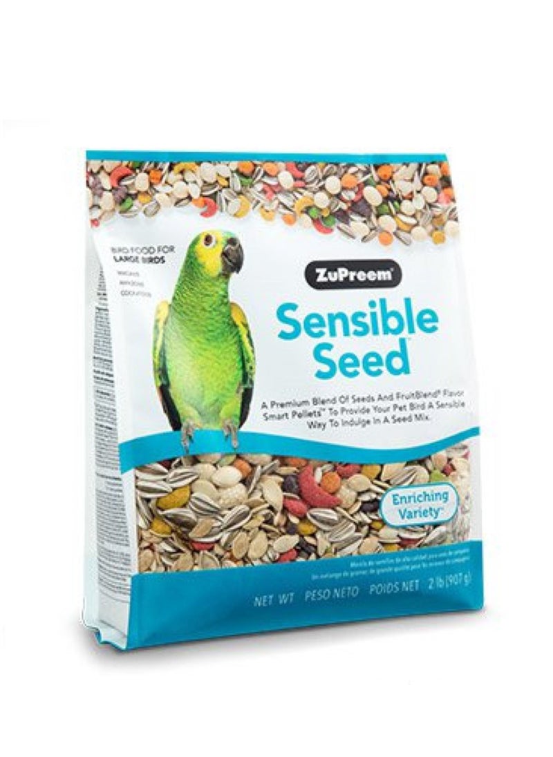 ZuPreem SENSIBLE SEED LARGE BIRDS FOOD 2 LB (0.91KG) 