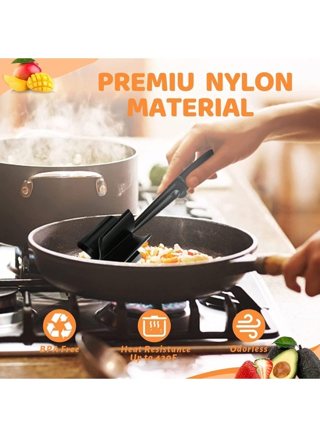 Meat Chopper, Hamburger Chopper, Potato Masher-Professional Multifunctional Heat Resistant Nylon Ground Beef Smasher Kitchen Tools And Gadgets, ​Safe For Non-Stick Cookware - Image 4