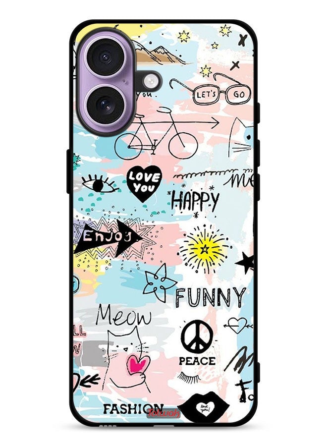 Tolwak Apple iPhone 17 Protective Case Cover Love You Tags - Image 1