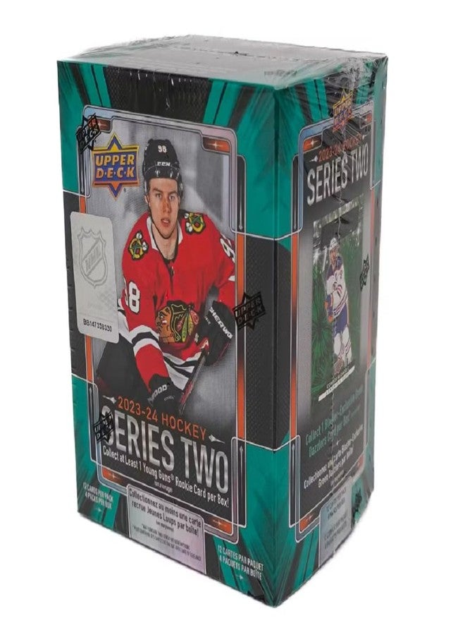 Upper Deck 2023-24 Upper Deck Series 2 Hockey Blaster Box - Image 2