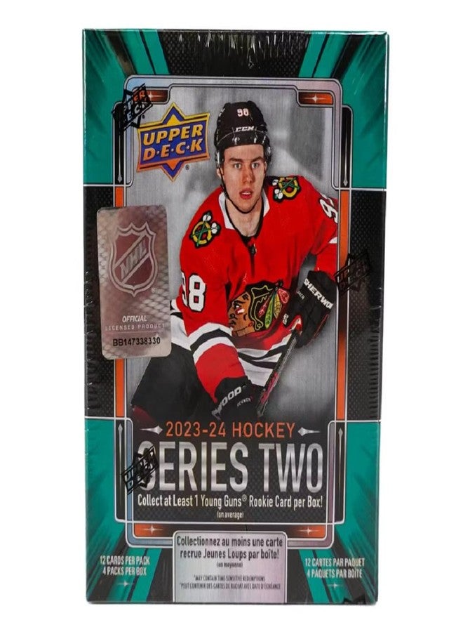 Upper Deck 2023-24 Upper Deck Series 2 Hockey Blaster Box - Image 1