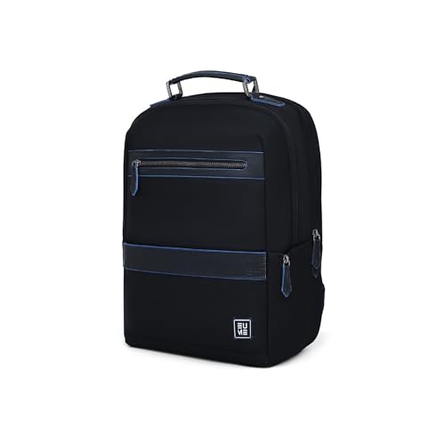 EUME Alpha 27L Laptop Backpack| Premium Stylish Backpack Bag for Man | 2 Large Compartments for Gadgets & Daily Essentials, Fits Upto 15.6" Laptops, | Spacious College/Office Bag | Charcoal Black - Image 1