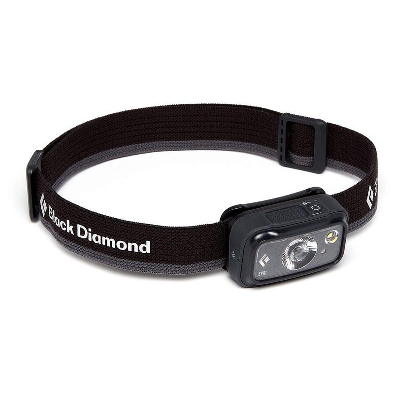 BLACK DIAMOND Spot 350 LED Headlamp, Waterproof and Dimmable Battery Powered for Camping, Hiking, Running, Work with Red Light Headlamp Mode, Graphite - Image 4