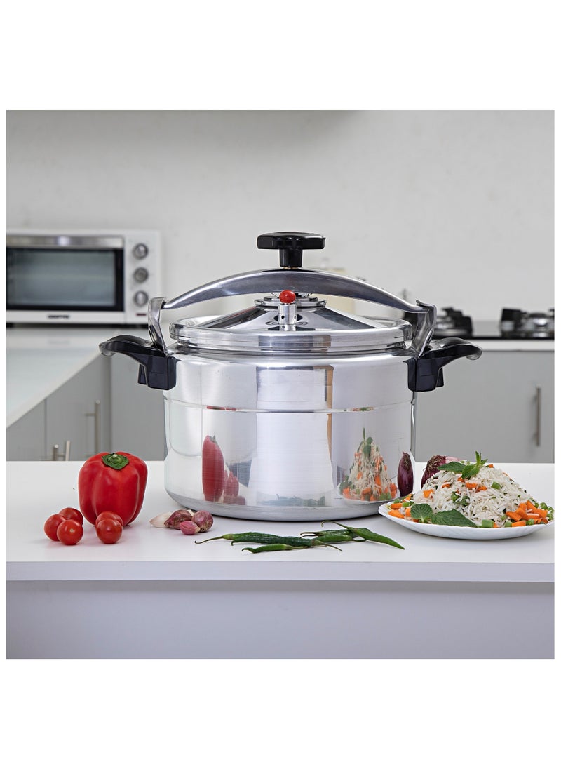 Tolon TOLON Aluminum Pressure Cooker – 4L Capacity, Durable & Safe Design for Fast Cooking  - Image 4