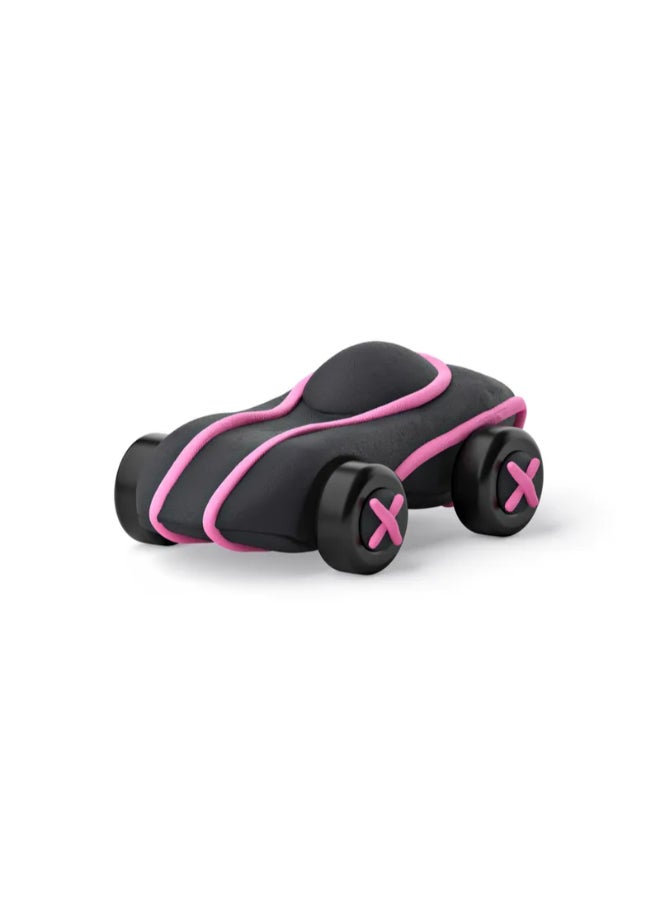 HEY CLAY Cyber Cars PINK CYBER CAR Colourful modelling air-dry clay, 2 cans with fun interactive app for kids 3 years + - Image 3