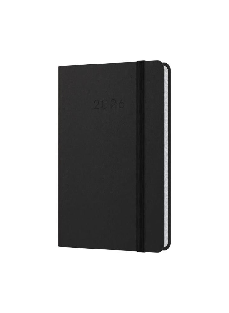 Collins - Legacy - 2026 12 Month Calendar Year Planner, Week-To-View Diary, Pocket Hard Cover - Black (CL73.99-26) - Image 1