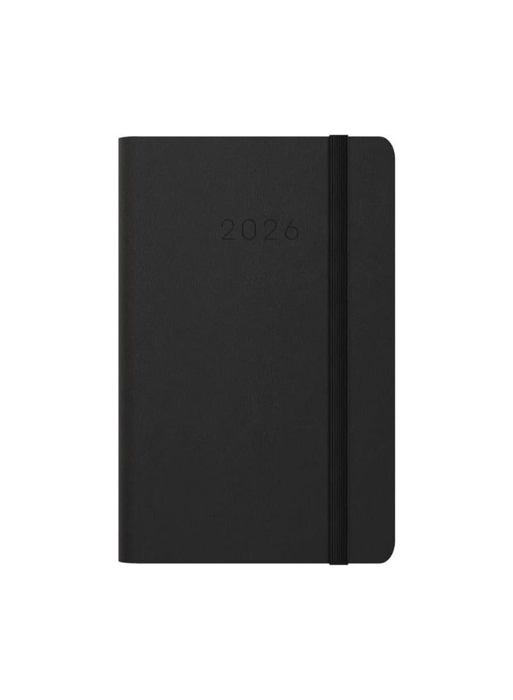 Collins - Legacy - 2026 12 Month Calendar Year Planner, Week-To-View Diary, Pocket Hard Cover - Black (CL73.99-26) - Image 2