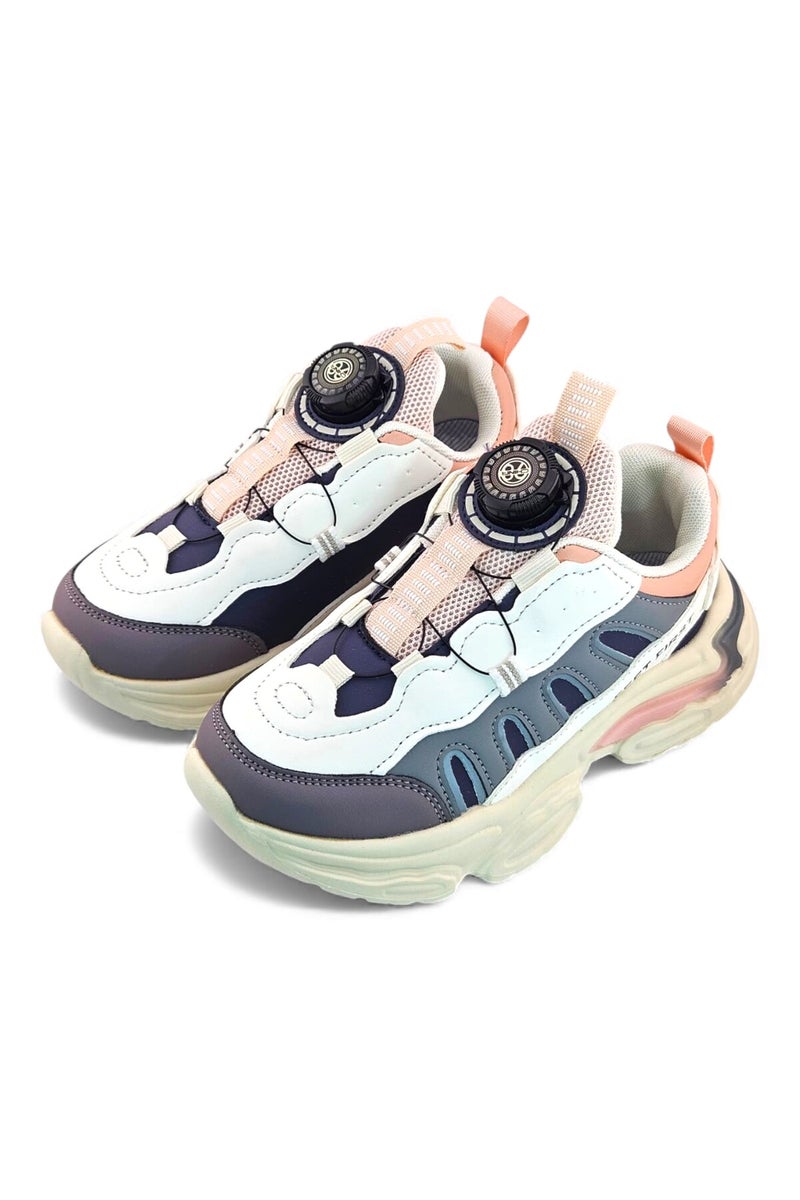Feet First Bolt Flow Kids Lightweight Sports Sneakers 86-890-36 Pink - Image 3