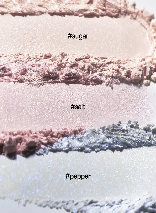 glow seasoning highlighter | luminous loose-powder highlighter | ultra-fine particles for pore-blurring smooth skin | precision seasoning jar for controlled application | 0.11 fl oz × 3 ea - Image 3