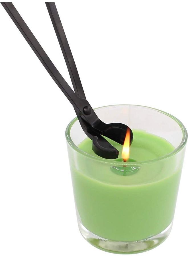NIBEMINENT 3-Piece Candle Snuffer Wick Trimmer Black - Image 5