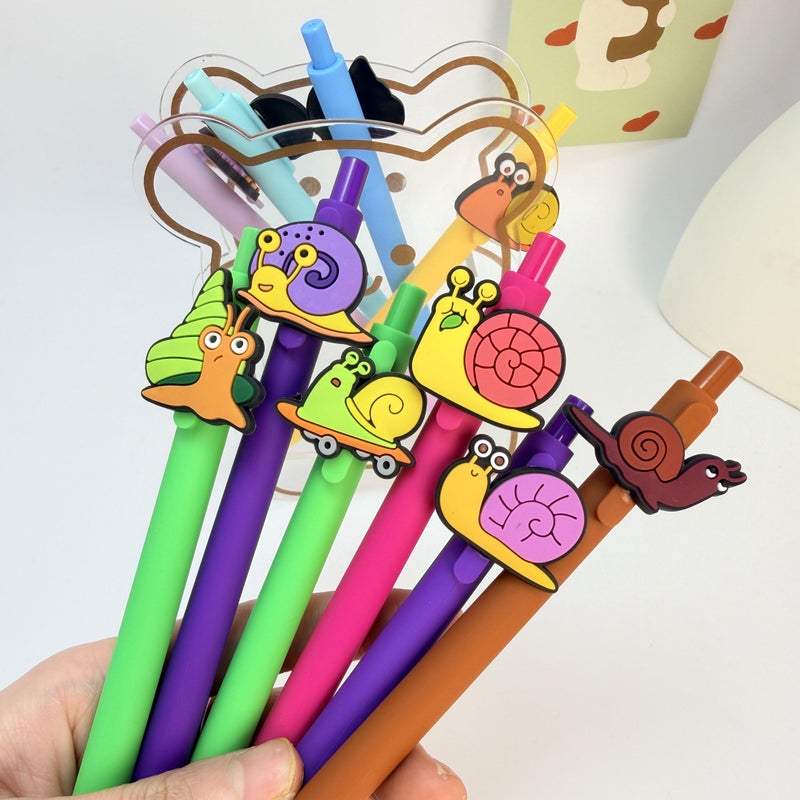 Creative Snail Ballpoint Pens 16pcs Random Style School Supplies Stationery Gift - Image 3