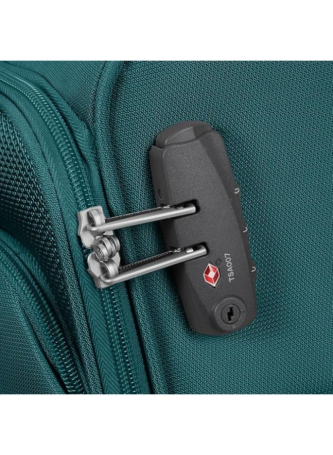 سامسونايت طقم أمتعة لايت تيك من قطعتين | لون أزرق مخضر | طقم أمتعة سفر - Image 4