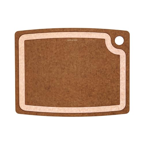 Epicurean Gourmet Series Cutting Board with Juice Groove 145Inch by 1125Inch NutmegNatural - Image 1