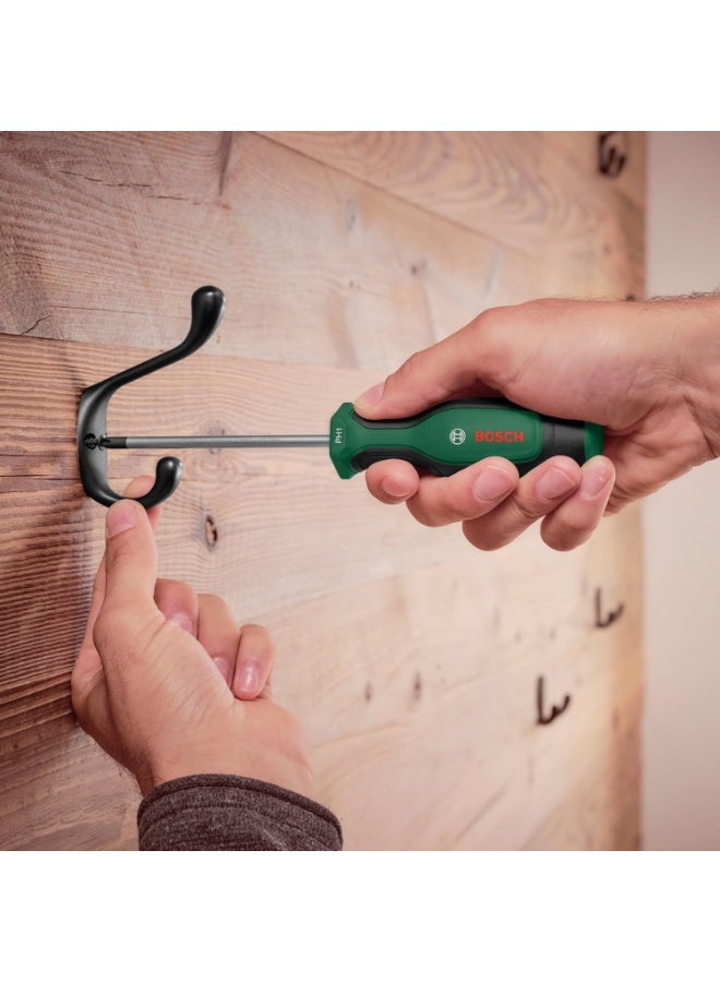 بوش طقم مفكات براغي من بوش مكون من 6 قطع موديل 1600A02BX7 - Image 4