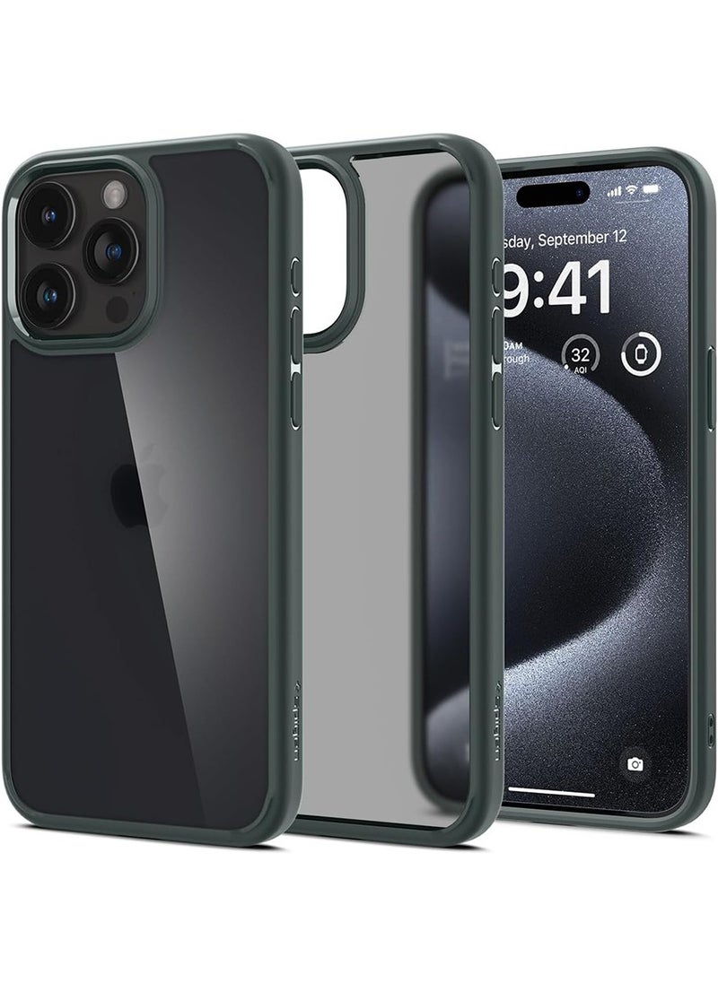 Spigen Ultra Hybrid for iPhone 15 PRO Case Cover - Frost Green  - Image 1
